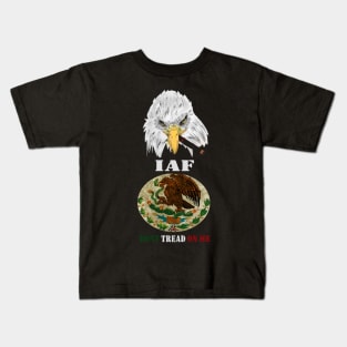 Don't tread on a Mexican with Smoking Eagle Maddogging Kids T-Shirt